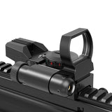 Mira reflex con 4 retículas y láser rojo integrado — imagen 3 de 4