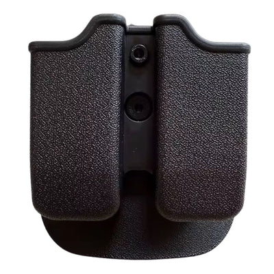 Porta cargador doble Glock con plataforma muslera giratoria 360 grados