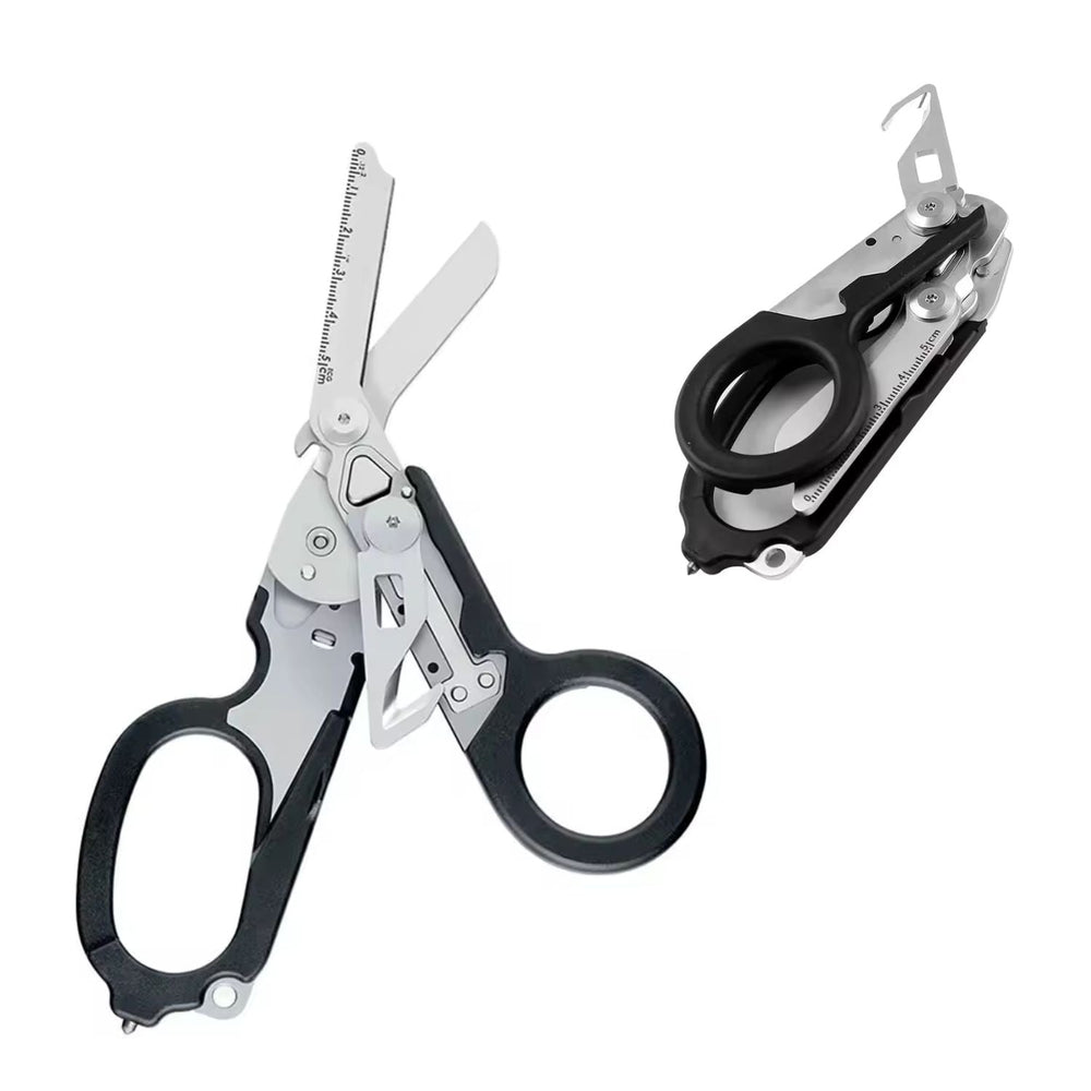Tijeras de trauma 6 en 1 plegables de acero inoxidable 420HC