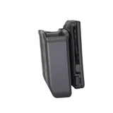 Porta cargador doble universal en polímero negro para muslera — imagen 3 de 6
