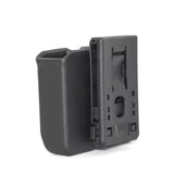 Porta cargador doble universal en polímero negro para muslera — imagen 4 de 6