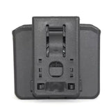 Porta cargador doble universal en polímero negro para muslera — imagen 5 de 6