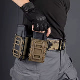 Porta cargador universal caqui para M4 AR15 con montaje molle — imagen 2 de 5