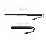 Bastón retráctil de 67 cm con funda para defensa personal — imagen 4 de 5