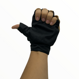 Guantes de gimnasio caqui para pesas y crossfit — imagen 2 de 3