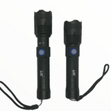 Lámpara LED T9 de 5000 lúmenes con zoom, 5 modos y batería recargable — imagen 2 de 3