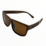 Lentes de sol polarizadas de marco cuadrado clásico unisex — imagen 1 de 2