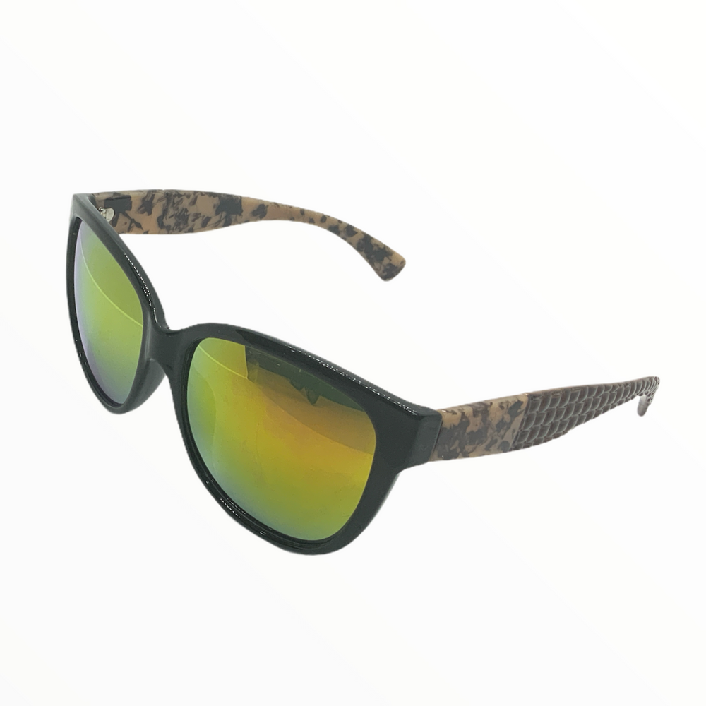 Lentes de sol para dama UV-400 con armazón redondo y filigrana