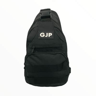 Mochila pechera cruzada táctica militar negra, ligera y transpirable