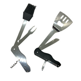 Navaja multiherramienta plegable con espátula, abrebotellas y sacacorchos para BBQ — imagen 2 de 4