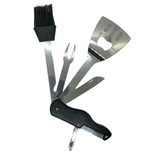 Navaja multiherramienta plegable con espátula, abrebotellas y sacacorchos para BBQ — imagen 4 de 4