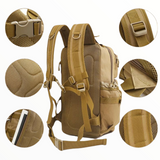 Mochila táctica de 32 litros con sistema molle, porta vaso y correas de pecho y cintura — imagen 5 de 5
