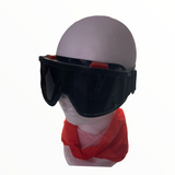 Goggle de motocross con marco negro y mica antiempañante — imagen 3 de 6