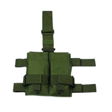Piernera porta cargadores en color verde militar — imagen 1 de 5