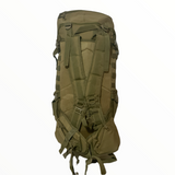 Mochila grande de 60 litros para camping en caqui, negra o verde militar — imagen 3 de 6