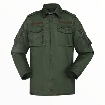 Uniforme de camisola y pantalón transpirable en color negro