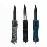 Navaja automática retráctil con punta rompevidrios — imagen 3 de 4