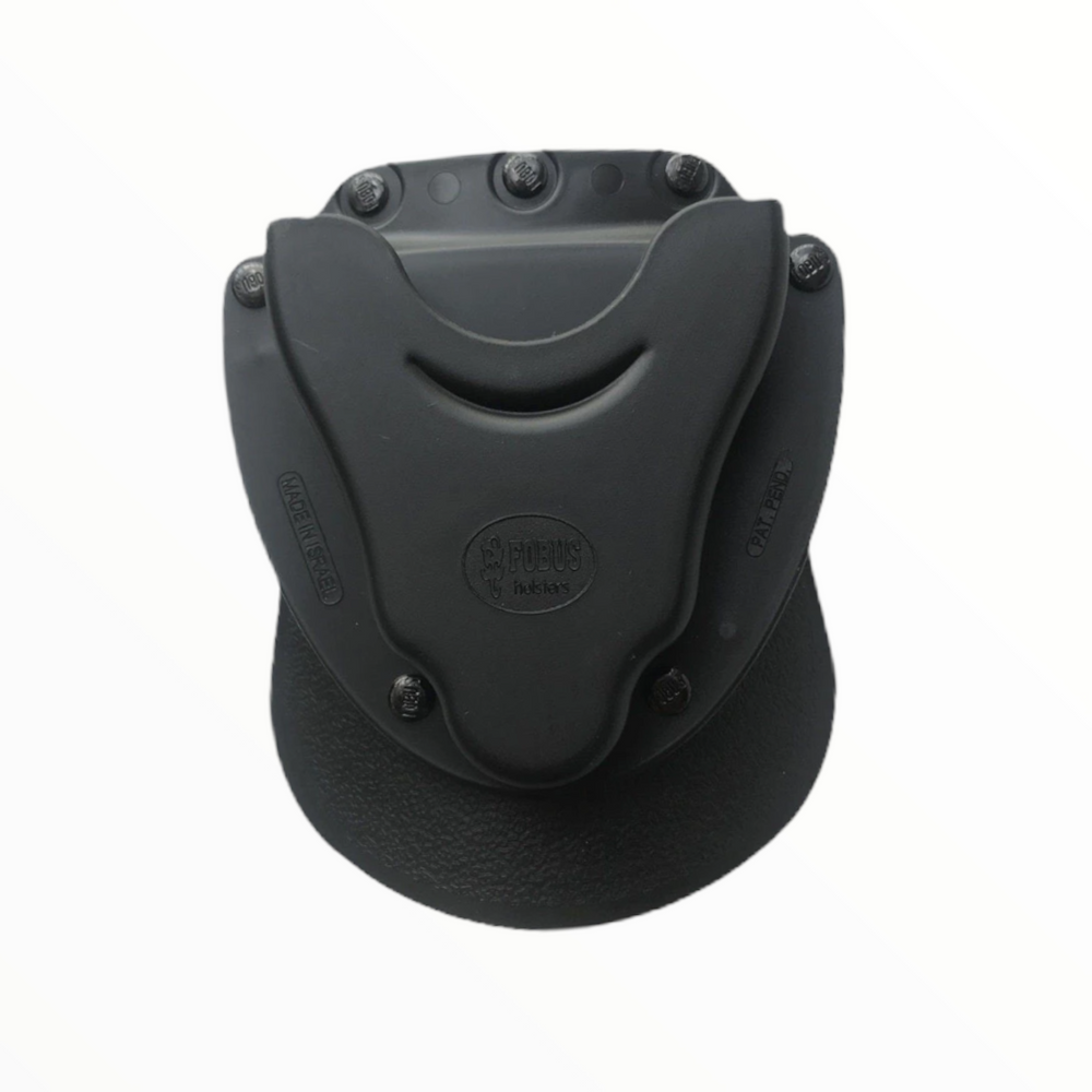 Porta esposas de polimero ABS con clip para cinturon