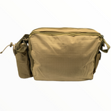 Bolsa táctica mensajera con sistema molle y porta botella lateral — imagen 4 de 6