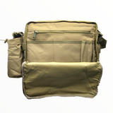 Bolsa táctica mensajera con sistema molle y porta botella lateral — imagen 5 de 6
