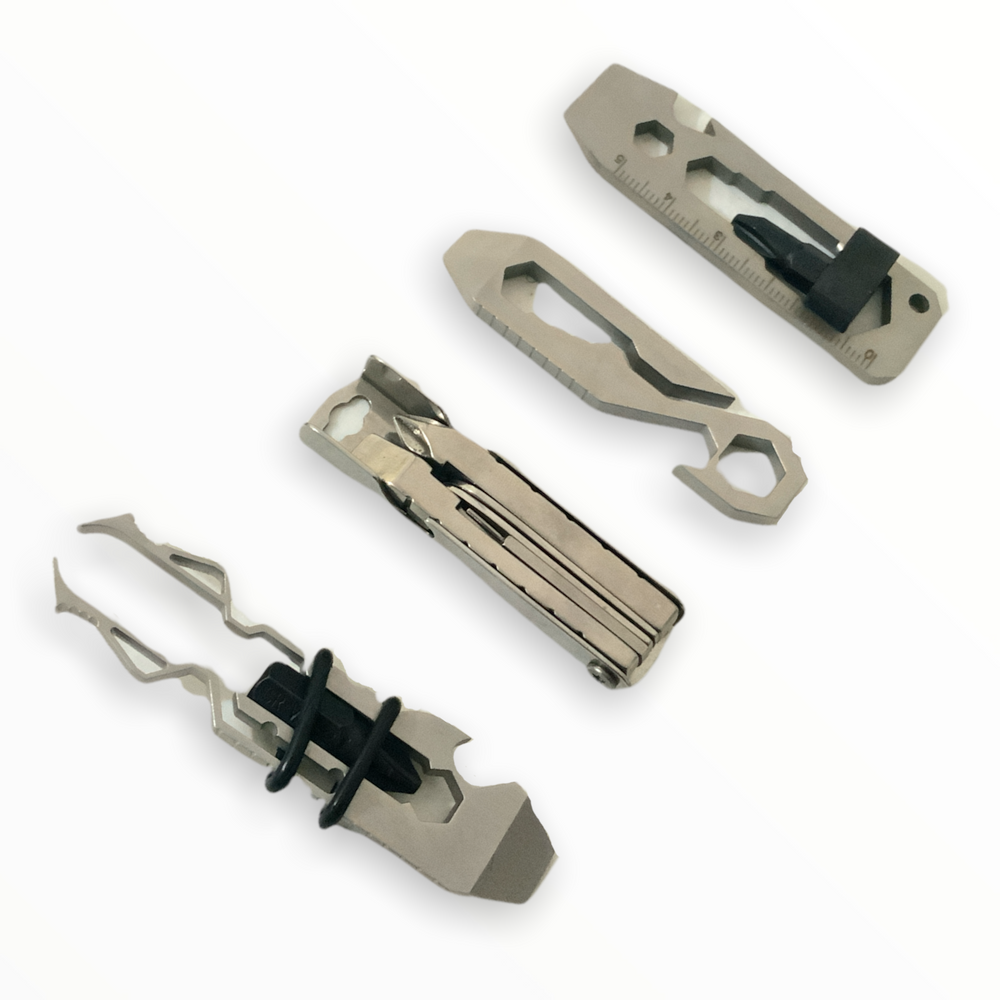 Mini herramienta de bolsillo plegable multiusos en varios estilos