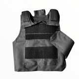 Chaleco porta placas con velcro y sistema MOLLE en negro, caqui y verde — imagen 2 de 3