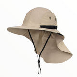 Sombrero de senderismo con protección solar en color verde — imagen 1 de 4
