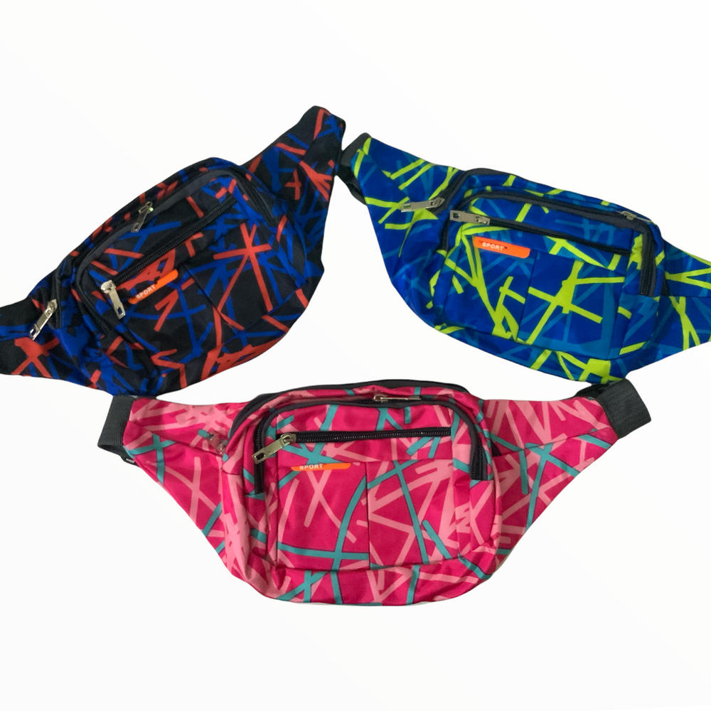 Cangurera deportiva ajustable disponible en varios colores