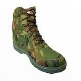 Botas de combate tácticas con estampado camuflado verde — imagen 2 de 6