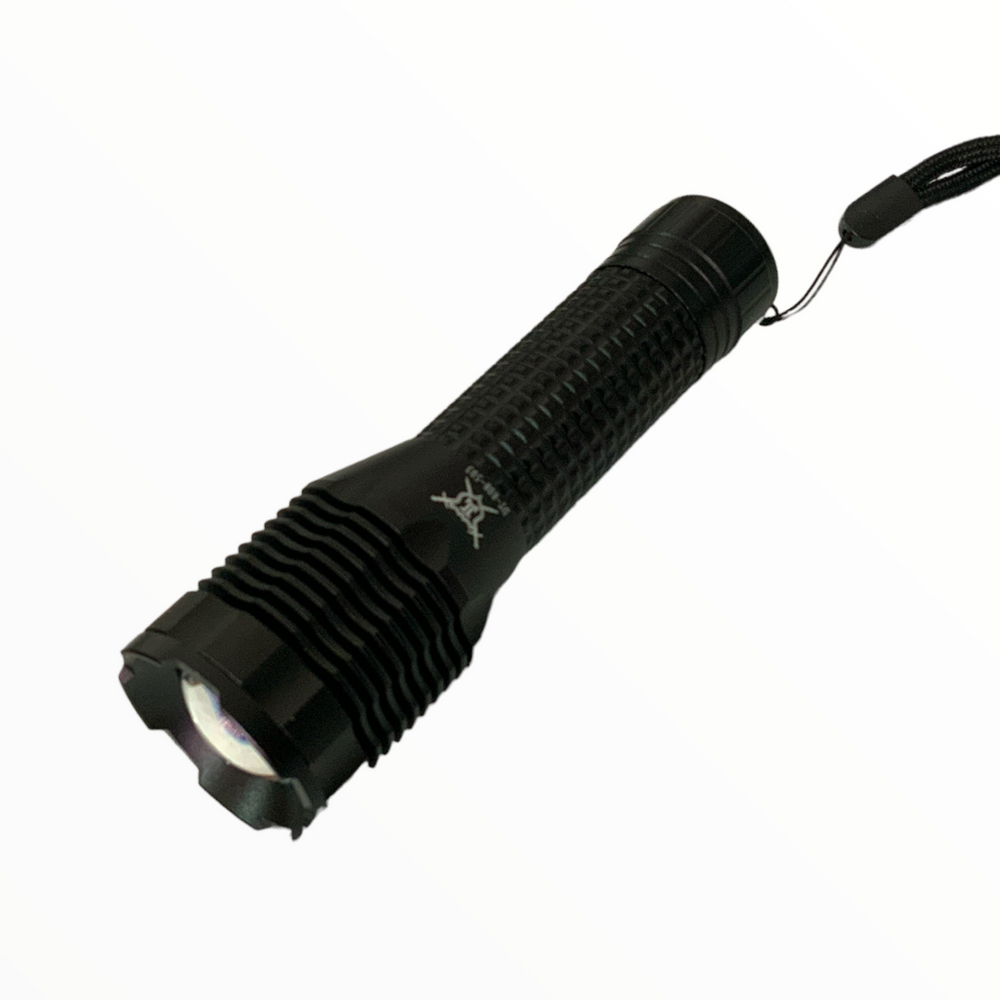 Lámpara de mano LED T9 compacta con 4 modos de iluminación