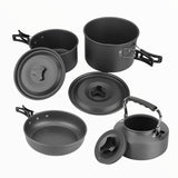 Set de utensilios de cocina de 13 piezas para senderismo y camping — imagen 1 de 4