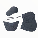Gorra con solapa desmontable para protección UV en color caqui — imagen 4 de 5