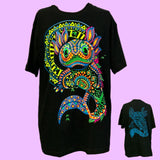Playera fluorescente con estampado de Naruto en algodón — imagen 2 de 10