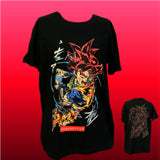 Playera fluorescente con estampado de Naruto en algodón — imagen 8 de 10