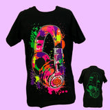 Playera fluorescente con estampado de Naruto en algodón — imagen 4 de 10
