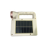 Linterna LED solar recargable con dos pasos de intensidad y foco alterno — imagen 2 de 2