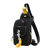 Pechera táctica cruzada impermeable verde con broche de seguridad — imagen 5 de 5