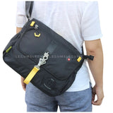 Bolso de hombro negro con gancho de seguridad — imagen 1 de 7