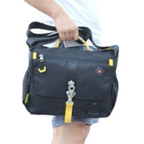 Bolso de hombro negro con gancho de seguridad — imagen 2 de 7