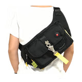 Bolso bandolera y riñonera en color negro — imagen 1 de 5