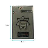 Placa metálica de identificación con diseño de Guardia Nacional y SSPC — imagen 5 de 6