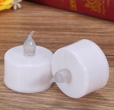 Mini vela LED disponible en luz ámbar y blanca