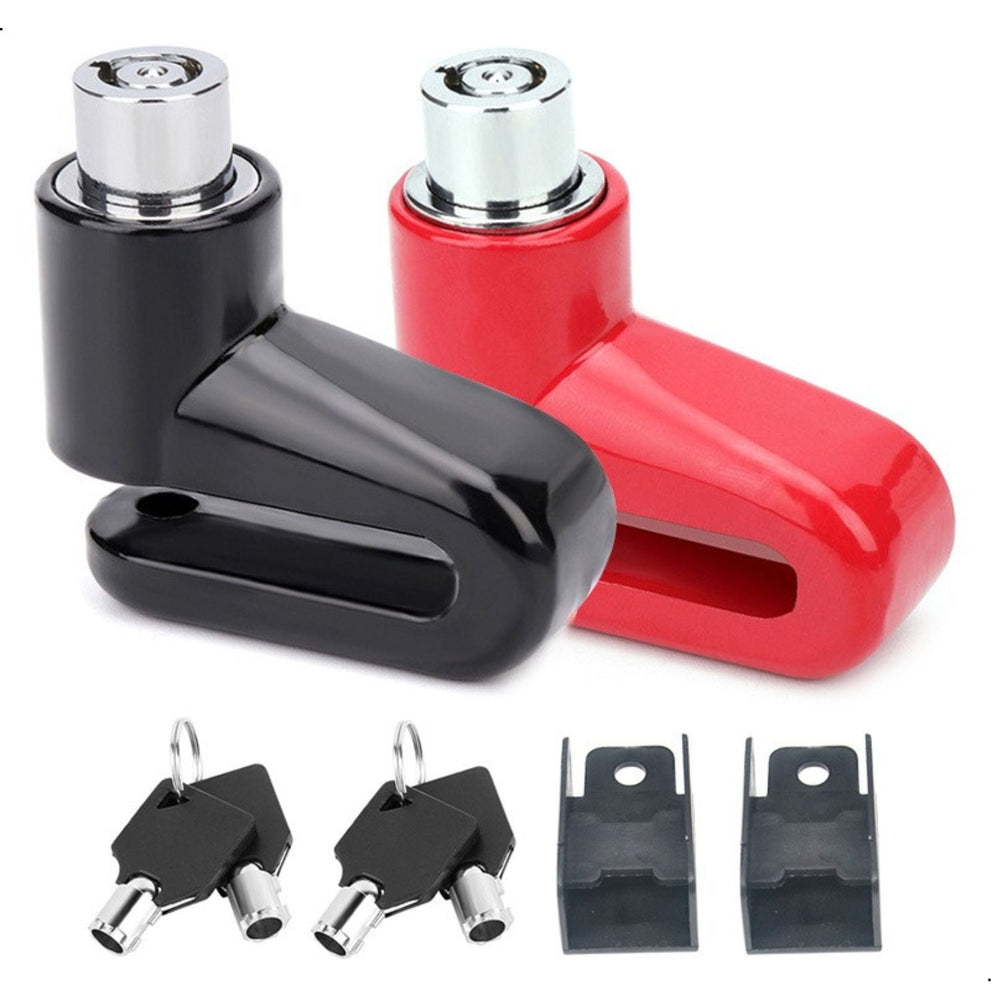 Candado de disco compacto para asegurar la rueda de la motocicleta