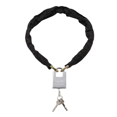 Cadena antirrobo reforzada con funda protectora para motocicleta