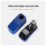 Candado de disco impermeable con alarma de 130 dB y sensor de movimiento para moto — imagen 3 de 6