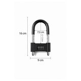 Candado U-Lock reforzado con grillete largo para moto, bici y scooter — imagen 3 de 5