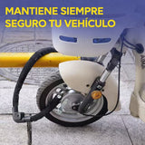 Candado antirrobo con cable reforzado de 120 cm para moto y bici — imagen 8 de 8