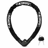 Candado antirrobo con cable reforzado de 120 cm para moto y bici — imagen 1 de 8