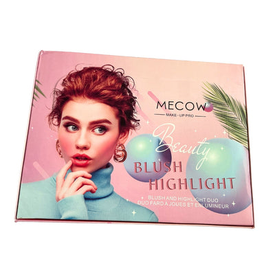 Set de iluminadores en 6 tonos con 24 piezas para resaltar el rostro
