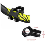 Soporte elevador de manubrio de aluminio negro 31.8mm para bici y moto — imagen 2 de 2